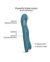 Swap Rechargeable Silicone Vibrator - Teal Me