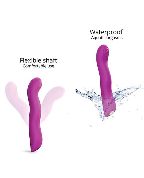 Swap Rechargeable Silicone Vibrator - Sweet Orchid