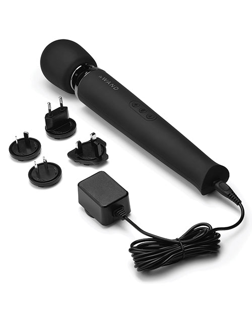 Le Wand Rechargeable Silicone Massager - Matte Black