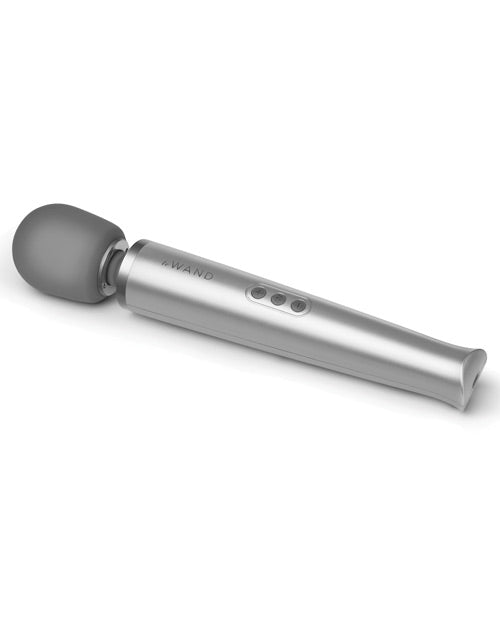 Le Wand Rechargeable Silicone Massager - Grey