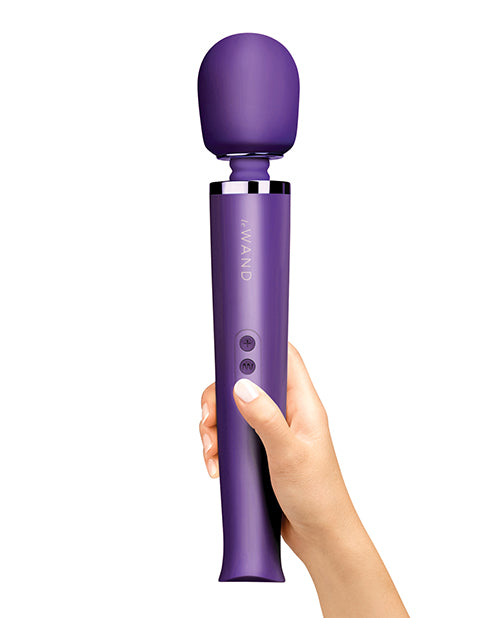 Le Wand Rechargeable Silicone Massager -Purple