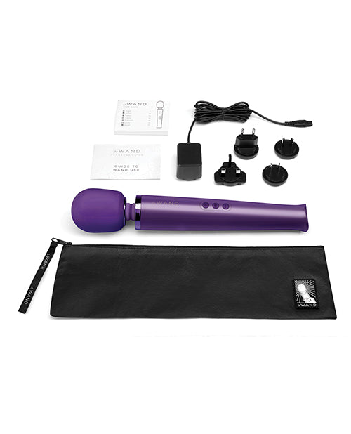 Le Wand Rechargeable Silicone Massager -Purple