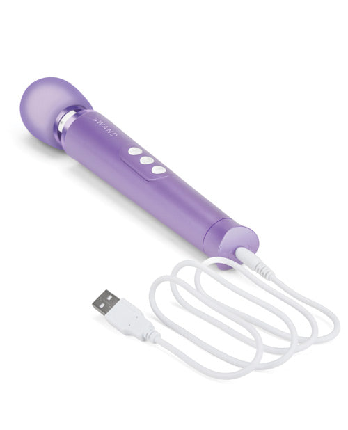 Le Wand Petite Rechargeable Silicone Vibrating Massager - Violet