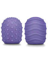 Le Wand Petite Silicone Textured Covers (2 per Pack) - Grey