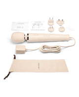 Le Wand Plugin Vibrating Massager - Cream