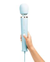 Le Wand Plugin Vibrating Massager - Sky Blue