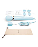 Le Wand Plugin Vibrating Massager - Sky Blue