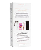 Le Wand XO Rechargeable Silicone Dual Stimulating Vibrator - Rose Gold