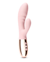 Le Wand Blend Rechargeable Silicone Rabbit Vibrator - Rose Gold