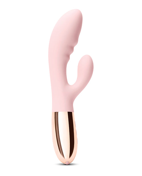 Le Wand Blend Rechargeable Silicone Rabbit Vibrator - Rose Gold