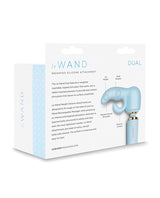 Le Wand Dual Weighted Silicone Attachment - Blue