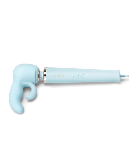 Le Wand Dual Weighted Silicone Attachment - Blue