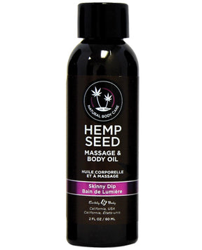 Earthly Body Massage & Body Oil - 2 oz Skinny Dip
