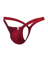 Male Basics Y Buns Thong Red LG