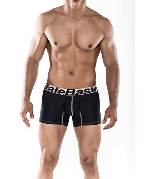 Male Basics Performance Boxer Black SM