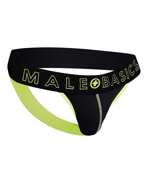 Male Basics Neon Jockstrap Neon Yellow LG