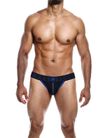 Male Basics Neon Jockstrap Royal MD