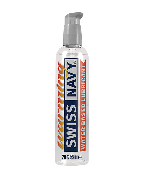 Swiss Navy Warming Water Based Lubricant - 2 oz