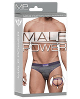 Heather Haze Cutout Jock Grey S/M