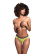 Sunday Brunch Babe Lace Panty Hot Green L/XL