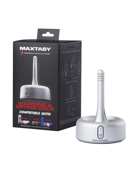 Maxtasy Warming & Drying Dock - Compatible w/Suction Master, Stroke Master & Vibration Master