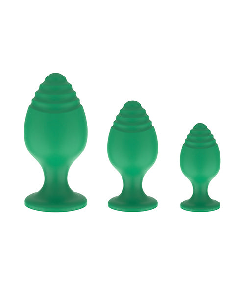 Nobu Rainbow Silicone Plug Set - Green