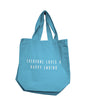 Nobu Everyone Loves A Happy Ending Reusable Tote - Blue