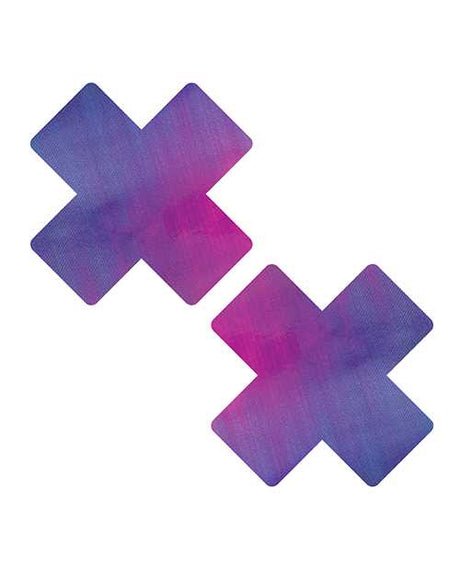 Neva Nude Chameleon Color Changing X Factor Pasties - Pink/Purple