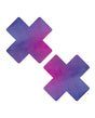 Neva Nude Chameleon Color Changing X Factor Pasties - Pink/Purple