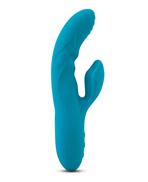 Nu Sensuelle Kiah Nubii Rechargeable Silicone Rabbit - Blue