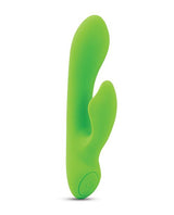Nu Sensuelle Jolie Nubii Rechargeable Silicone Mini Heating Rabbit - Lime Green