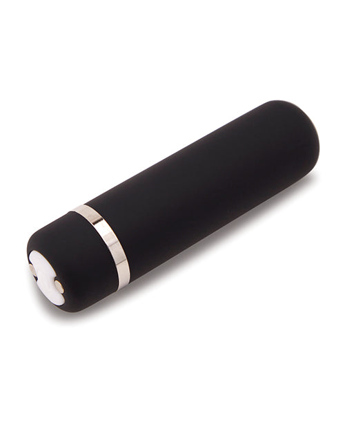 Nu Sensuelle Joie Rechargeable Silicone Bullet - Black
