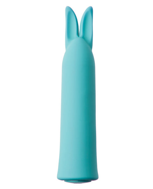 Nu Sensuelle Bunnii Rechargeable Silicone Vibrator - Teal