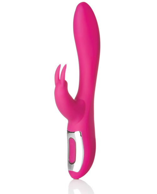 Nu Sensuelle Giselle Rechargeable Silicone G-Spot and Rabbit Vibrator - Magenta