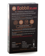 Nu Sensuelle Bobbii XLR8 Rechargeable Silicone Vibrator - Electric Blue