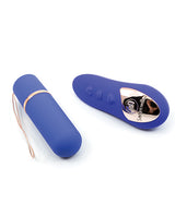 Nu Sensuelle Rechargeable Silicone Bullet Plus with Remote Control  - Ultra Violet