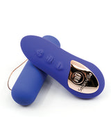 Nu Sensuelle Rechargeable Silicone Bullet Plus with Remote Control  - Ultra Violet