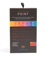 Nu Sensuelle Aluminium Point Rechargeable Warming Bullet - Rainbow