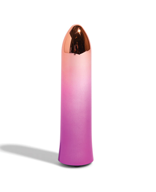 Nu Sensuelle Aluminium Point Rechargeable Warming Bullet - Rainbow
