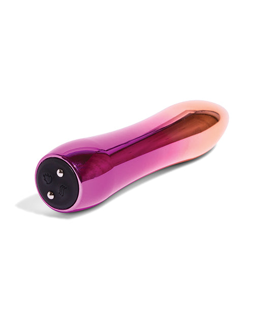 Nu Sensuelle Aluminium 60SX AMP Rechargeable Warming Bullet - Rainbow
