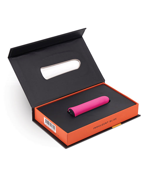 Nu Sensuelle Iconic Rechargeable Silicone Bullet - Deep Pink