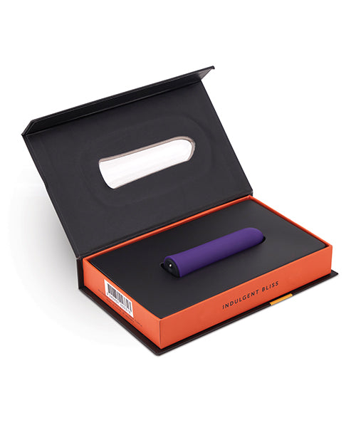 Nu Sensuelle Iconic Rechargeable Silicone Bullet - Deep Purple
