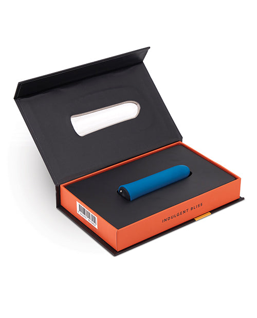 Nu Sensuelle Iconic Rechargeable Silicone Bullet - Deep Turquoise
