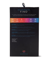 Nu Sensuelle Andii Fino Roller Motion Rechargeable Silicone Anal Plug with Remote Control - Navy Blue