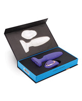 Nu Sensuelle Andii Fino Roller Motion Rechargeable Silicone Anal Plug with Remote Control - Ultra Violet