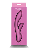 Obsessions Bonnie Rechargeable Silicone Rabbit Vibrator - Pink