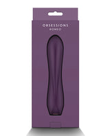 Obsessions Romeo Rechargeable Silicone Vibrator - Purple