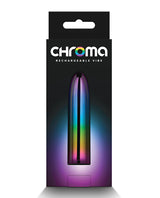 Chroma Petite Bullet Rechargeable Vibrator - Multicolor