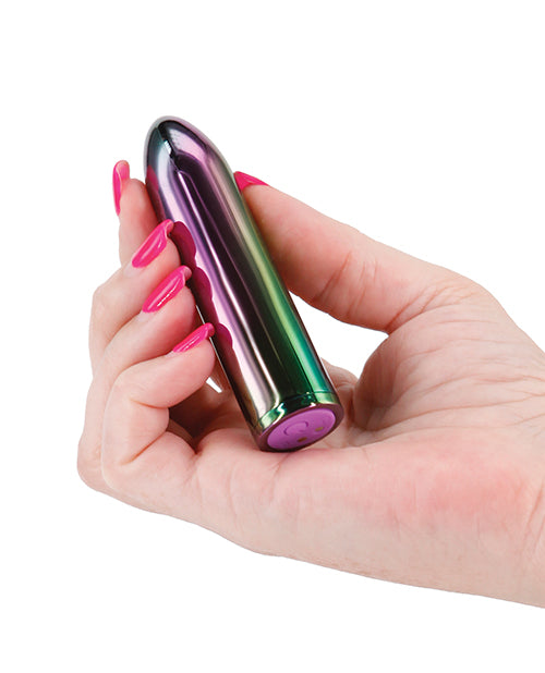 Chroma Petite Bullet Rechargeable Vibrator - Multicolor