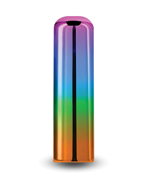 Chroma Rainbow Rechargeable Vibrator - Small - Multicolor